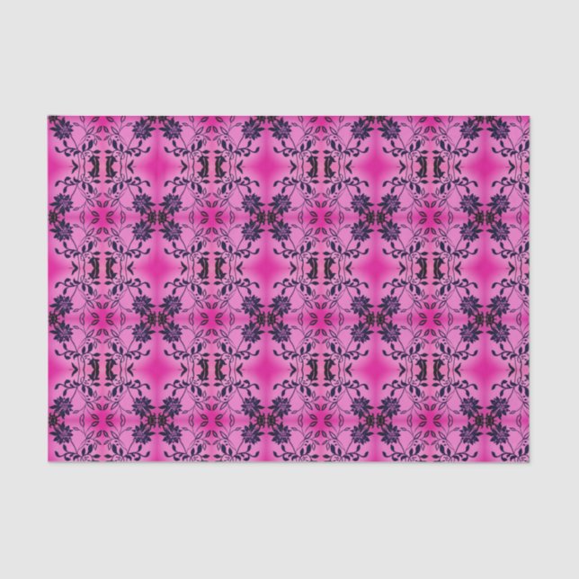 Elegante Blumenseidenpapier-Rose Seidenpapier (Vorderseite)