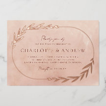 Elegante Blumenstrauß Goldmedaille Einladung zur H