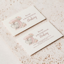 Elegante Blush Patisserie Bäckerei Geschäft