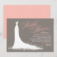 Elegante Blush Warm Gray Wedding Gown Bridal Show
