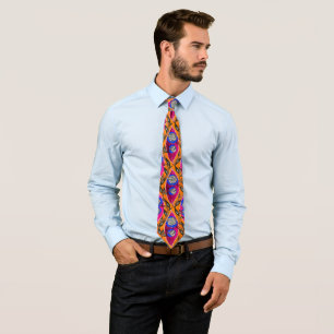 Elegante Blüten: Samarkande Krawatte