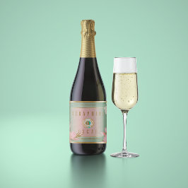 Elegante Blütenpastellfarben Rosa und Pastellblau