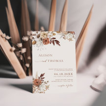 Elegante Bohemian-Terrakotta-Hochzeit