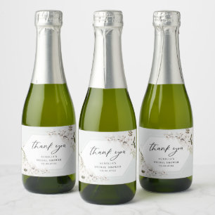 Elegante Bohemische Flora Danke schön Sparkling We