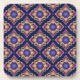 Elegante Boho-Muster-Untersetzer - Set von 6 Jahre Getränkeuntersetzer