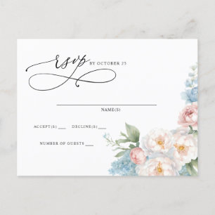 Elegante Boho Summer Blush UAWG Postkarte