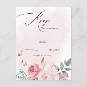 Elegante Boho Summer Blush UAWG Postkarte
