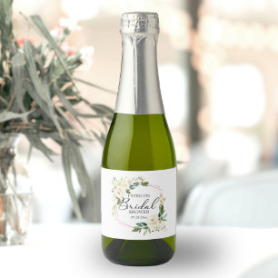 Elegante botanische florale Brautparty