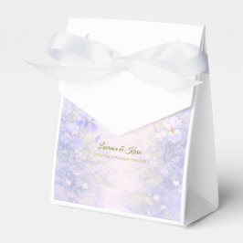 Elegante botanische Hochzeit Geschenkschachtel