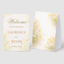 Elegante botanische Hochzeit