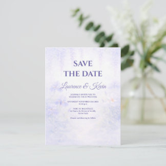 Elegante botanische Hochzeits‑Save‑the‑ Save The Date