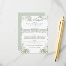 Elegante Botanische Rahmengartenhochzeit in Salbei