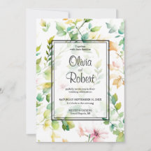 Elegante botanische Wildblumen