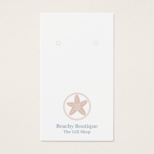 Elegante Boutique Business - QR-Code für Ihr Logo (Vorderseite)