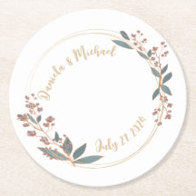 Elegante Braut und Bräutigam Hochzeitsempfang