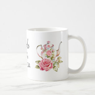 Elegante Braut-zu-Sein-Teeparty-Brautabschied-Desi Kaffeetasse