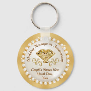 Elegante Brautparty-Favoriten, Hochzeit, Jahrestag Schlüsselanhänger
