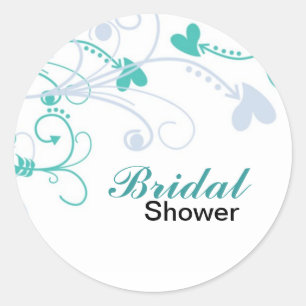 Elegante Brautparty Stickers