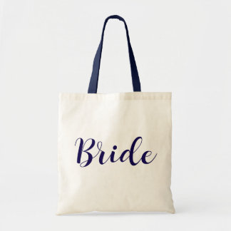 Elegante Brauttasche mit kursiver Schrift – Hochze Tragetasche