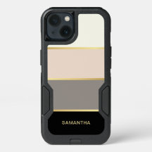 Elegante breite Streifen mit Ihrem Namen