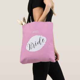 Elegante Bride Tote Bag - Individuelle Name Gesche