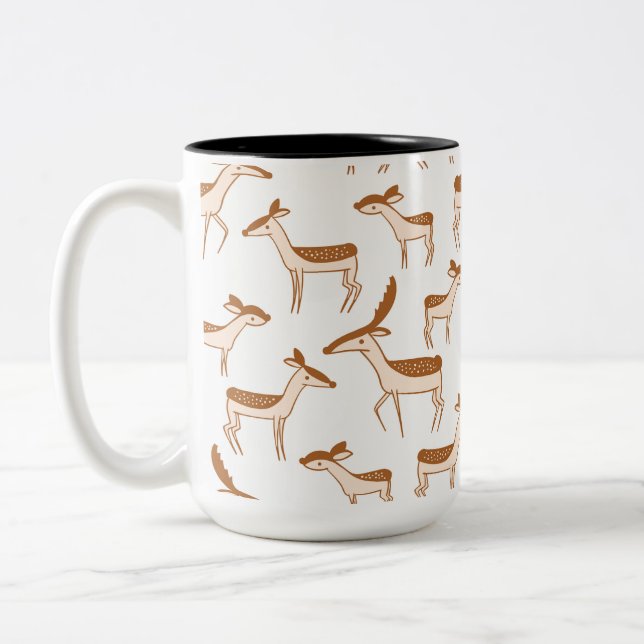 Elegante Bridesmaid Cup Zweifarbige Tasse (Links)