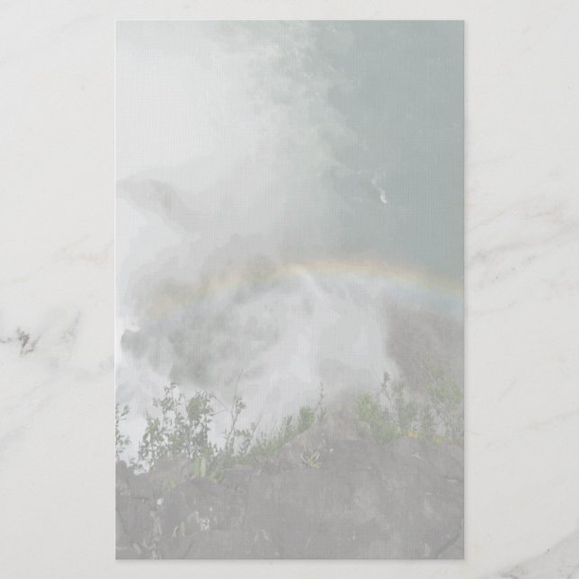 Elegante Briefpapier-Briefpapier-Regenbogen-Fälle Briefpapier (Vorderseite)