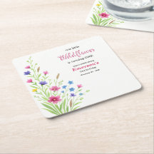 Elegante bunte Wildblumen-Party zum 1. Geburtstag
