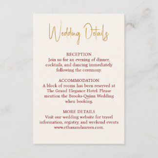 Elegante Burgund-Hochzeitsinformationen Begleitkarte