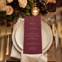 Elegante Burgund- und Gold-Weingut-Hochzeit