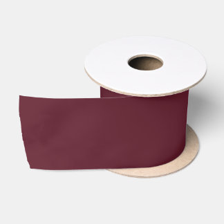Elegante Burgunder-Einfarbig-Hochzeit Satinband