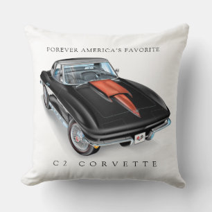 ELEGANTE C-2-VETTE-ILLUSTRATION KISSEN