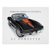 ELEGANTE C-2-VETTE-ILLUSTRATION
