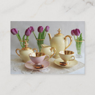 Elegante Café-Visitenkarte Visitenkarte