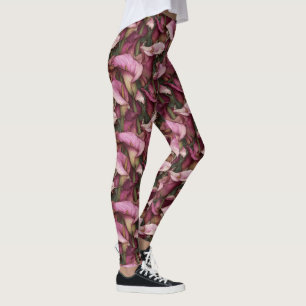 Elegante Calla-Lilien-Blumen-Crossfit-Laufmode Leggings