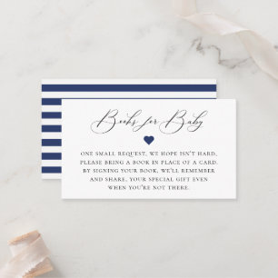 Elegante Calligrafy Book Request Enclosure Card Platzkarte
