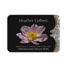 Elegante Caregiver Petal Beruflich Business Card