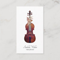 Elegante Cellist Business Card
