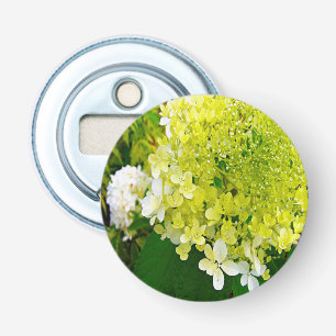 Elegante Chartreuse-Grüne Limelight-Hortensie Flaschenöffner