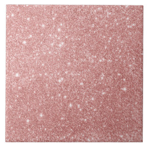 Elegante Chic Luxury Imitate Glitzer Rose Gold Fliese