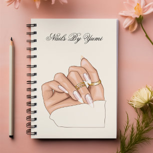 Elegante Chic Nail Salon Berufliche Ernennung Planer