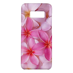 Elegante Chic Pastel Pink Hawaiian Plumeria Blume Case-Mate Samsung Galaxy S8 Hülle