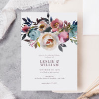 Elegante Chic Romantische Rose Probe Abendessen