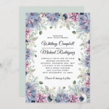 Elegante Chic Succulent Florals Wedding