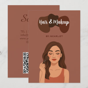 Elegante Chocolate Courageous Skill Tender Schönhe Feiertagskarte