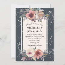 Elegante Christliche Hochzeit in Rosa Fall