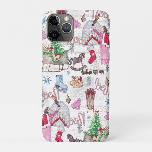 Elegante Christmas Fairy Tale Case-Mate iPhone Hülle (Rückseite)