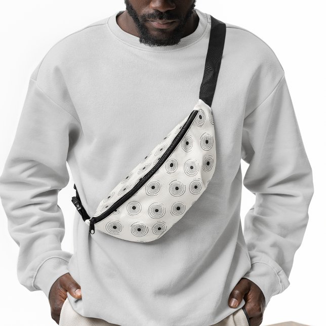 Elegante Circle Patterns Bauchtasche (Elegant Circle Patterns Fanny Pack)