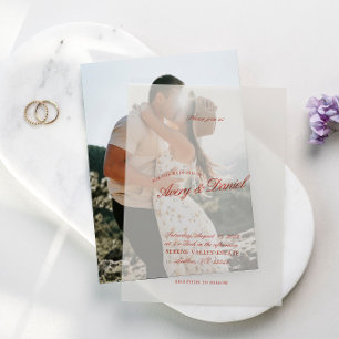 Elegante Classic Red & Deep Blue Wedding