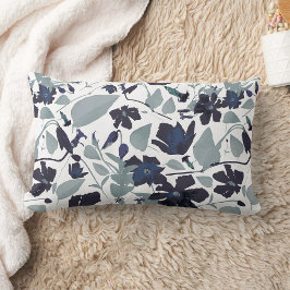 Elegante Clematis Vine Flora Lendenkissen